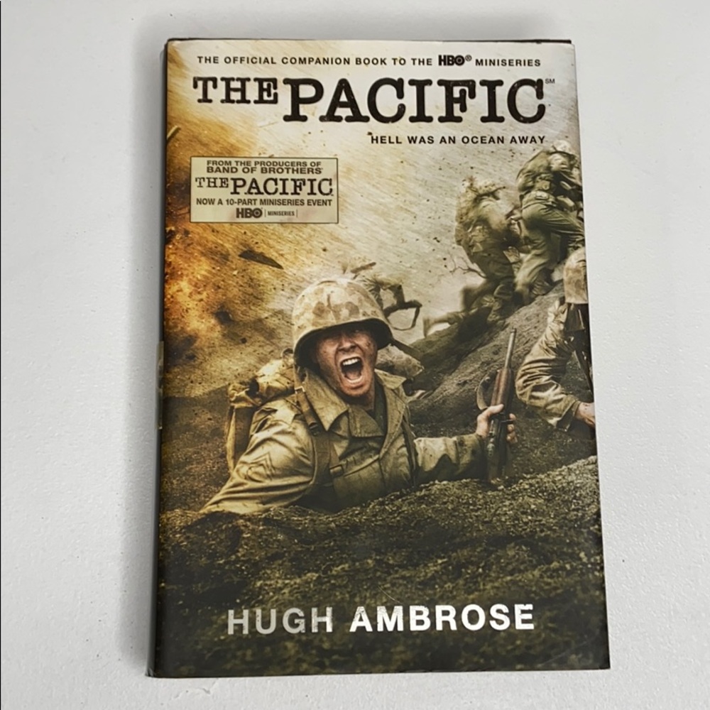 THE PACIFIC HARDCOVER BOOK By Hugh Ambrose